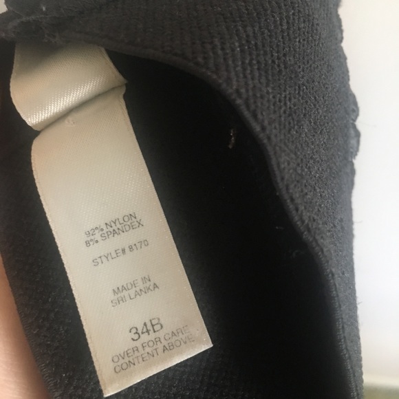 SOLD Victoria’s Secret Black Corset - Picture 4 of 4